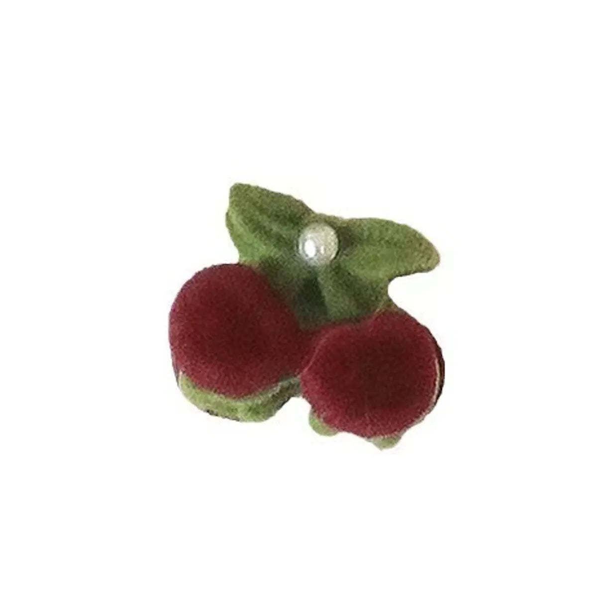 Women'S Sweet Cherry Flower Alloy Hair Clip