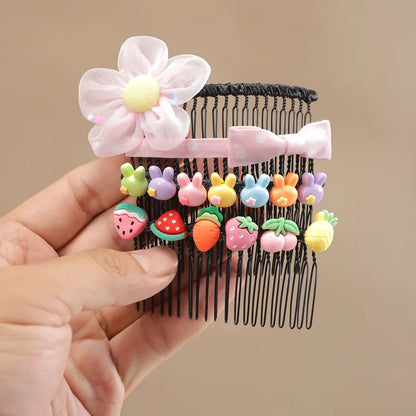 Women'S Sweet Flower Resin Hair Clip