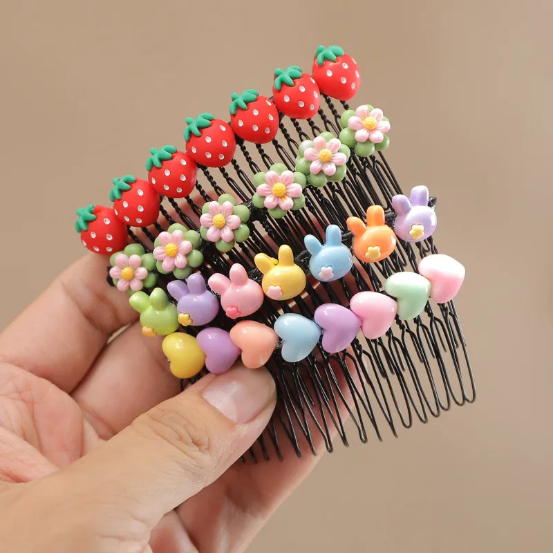 Women'S Sweet Flower Resin Hair Clip