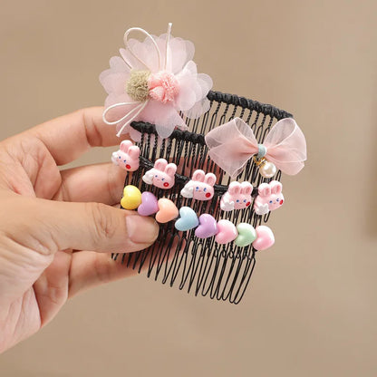 Women'S Sweet Flower Resin Hair Clip