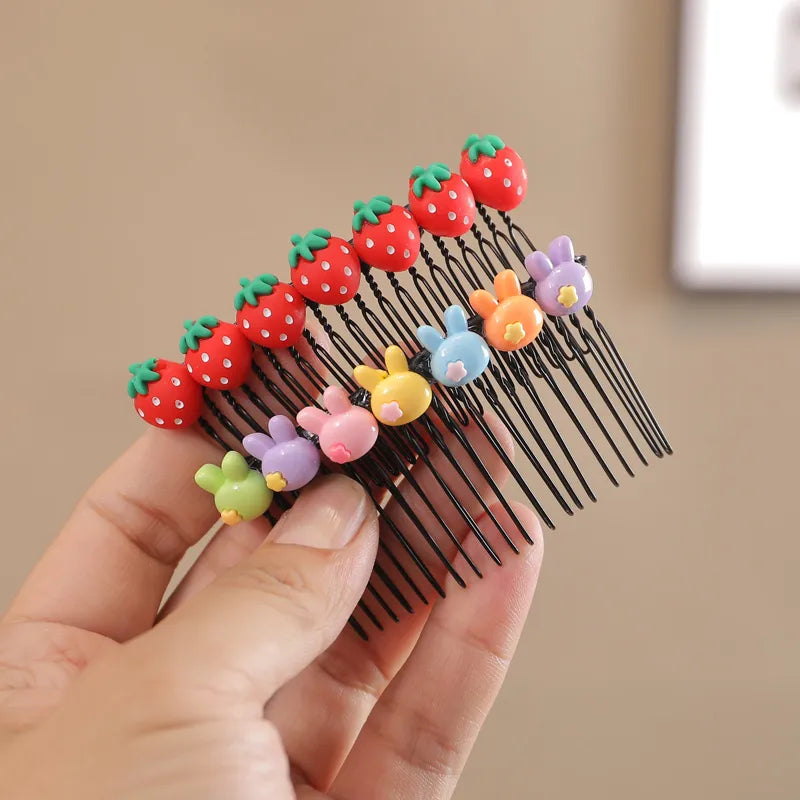 Women'S Sweet Flower Resin Hair Clip