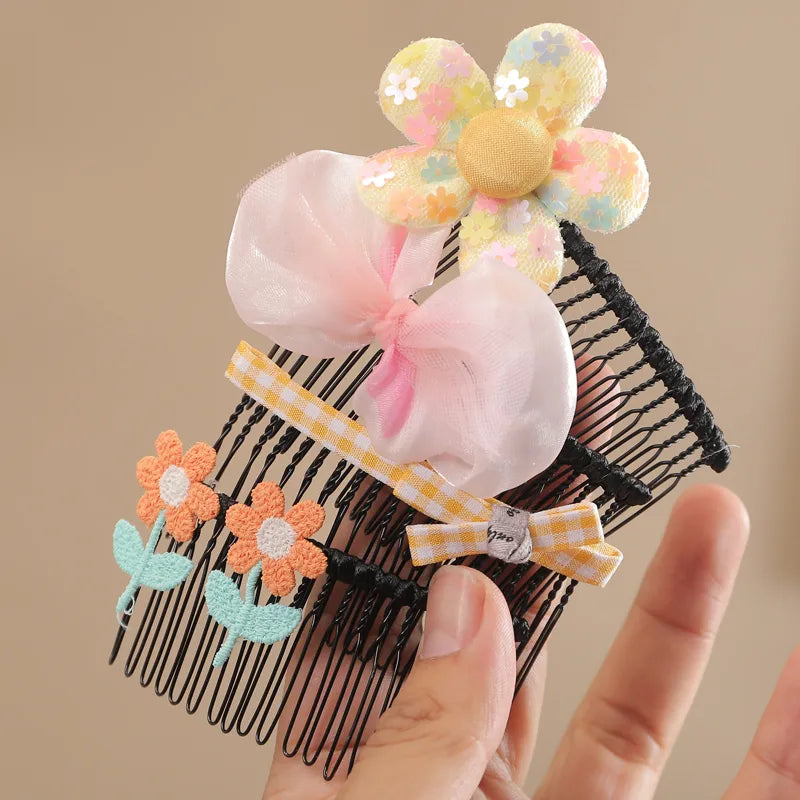 Women'S Sweet Flower Resin Hair Clip