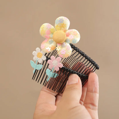 Women'S Sweet Flower Resin Hair Clip