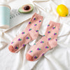 Women'S Sweet Fruit Mushroom Polyester Ankle Socks A Pair