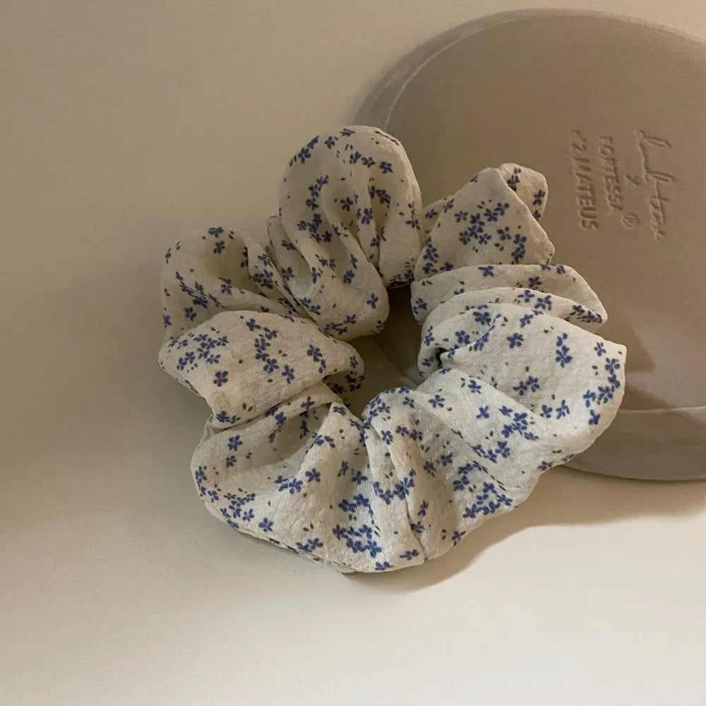 Women'S Sweet Korean Style Polka Dots Bow Knot Hair Tie