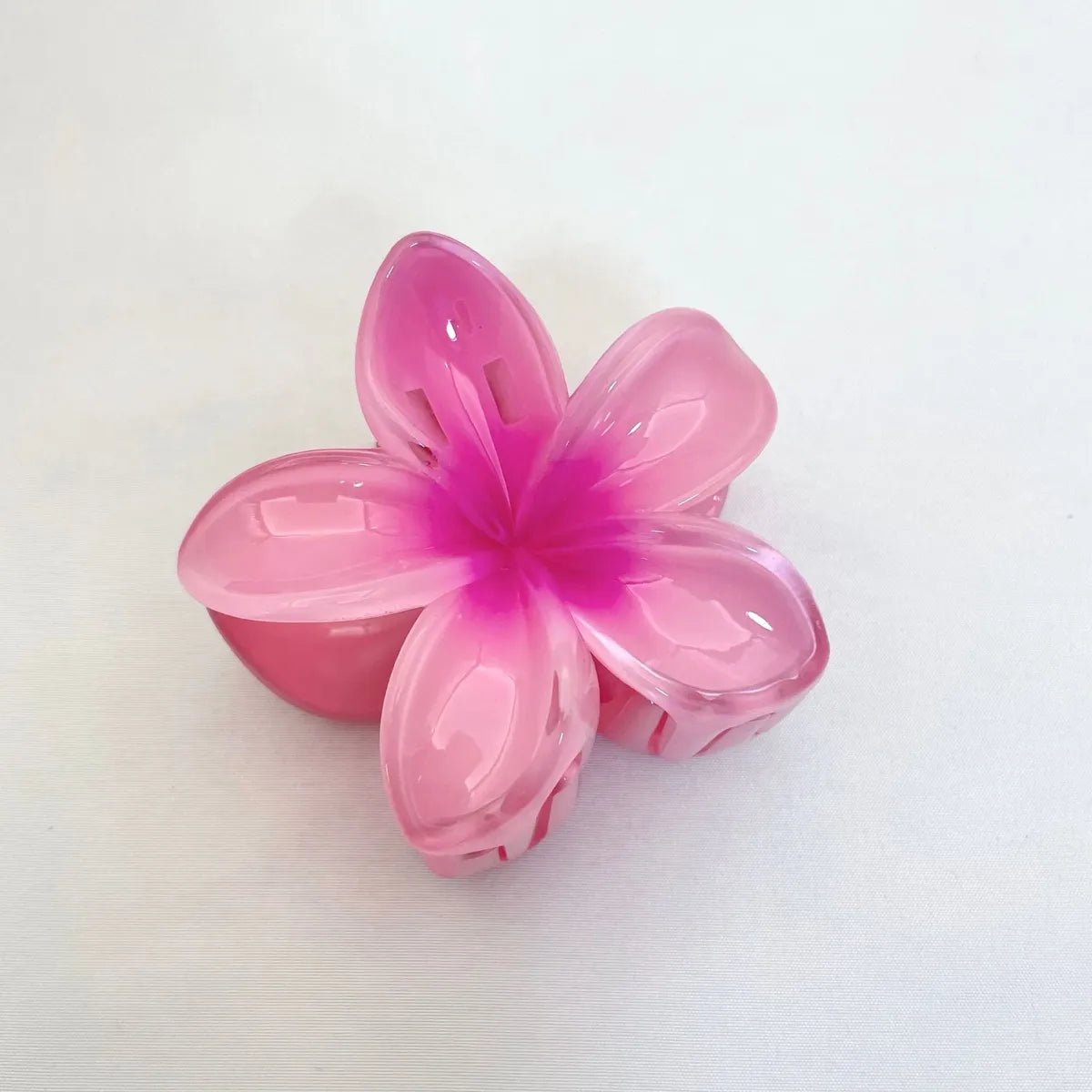 Women'S Sweet Simple Style Artistic Flower Plastic Hair Claws