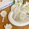 Women'S Sweet Simple Style Flower Plastic Hair Clip