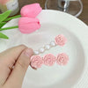 Women'S Sweet Simple Style Flower Plastic Hair Clip