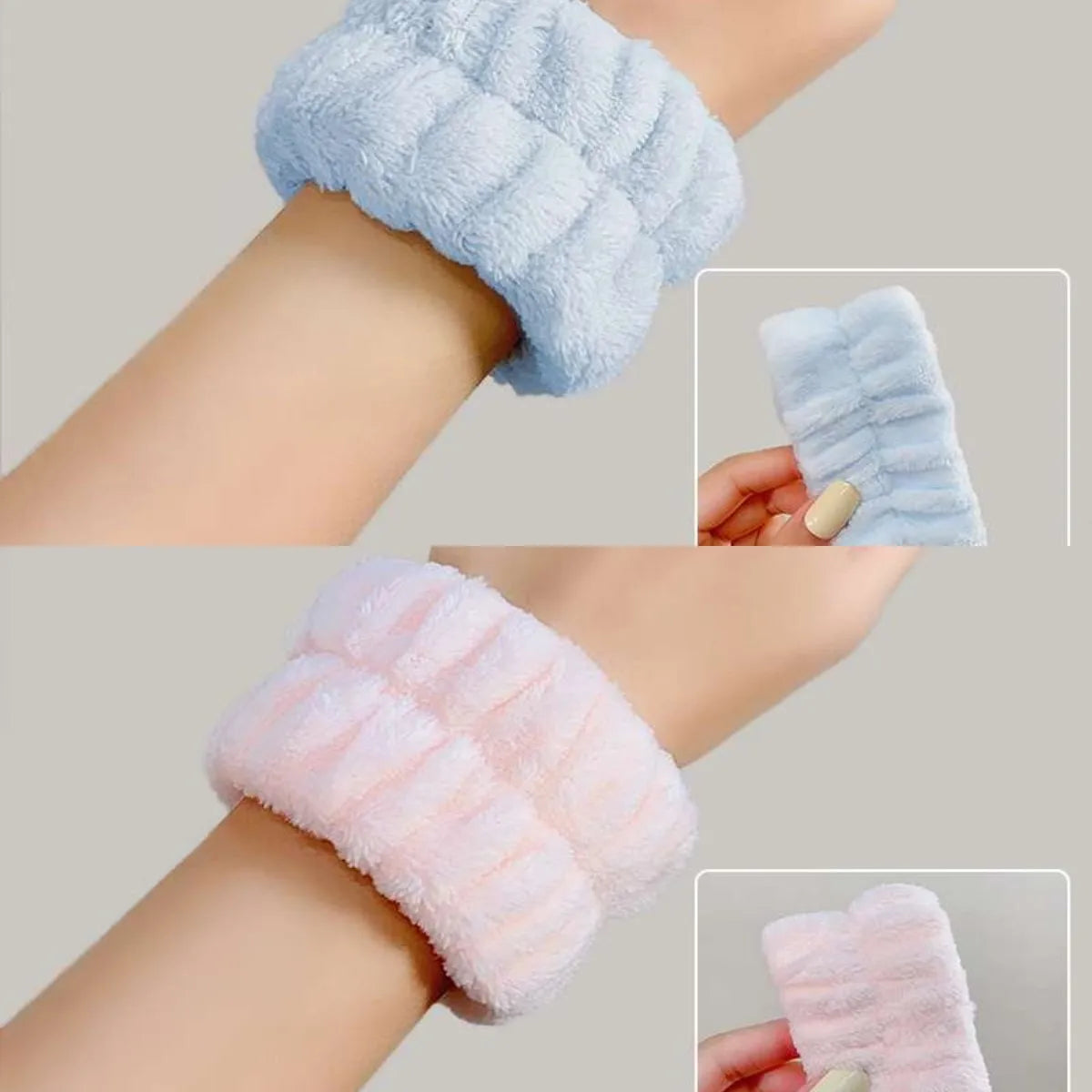 Women'S Sweet Simple Style Pineapple Plush Hair Band Wristband