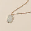 Women'S Titanium Steel Pendent Inlaid Zircon Heart Necklace