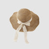 Women'S Vacation Simple Style Letter Solid Color Big Eaves Straw Hat