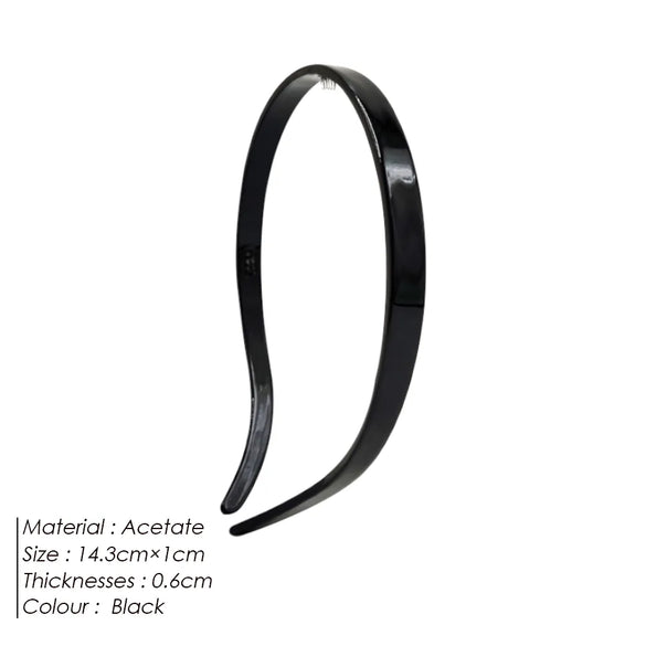 Women'S Vintage Style Artistic British Style Leopard Acetic Acid Sheets Hair Band