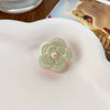 Women's Acetic Acid Handmade Camellia Style Hair Clip