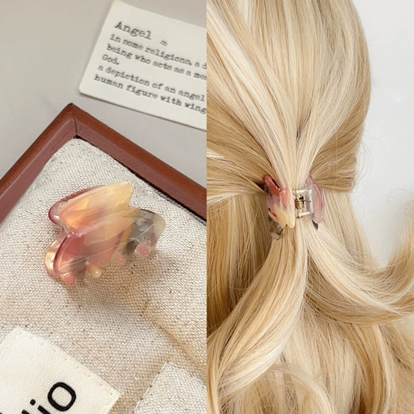 Women's Acetic Acid Handmade Sweet Geometric Style Shark Clip Hairpin Headwear