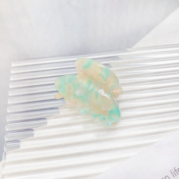 Women's Acetic Acid Handmade Sweet Geometric Style Shark Clip Hairpin Headwear