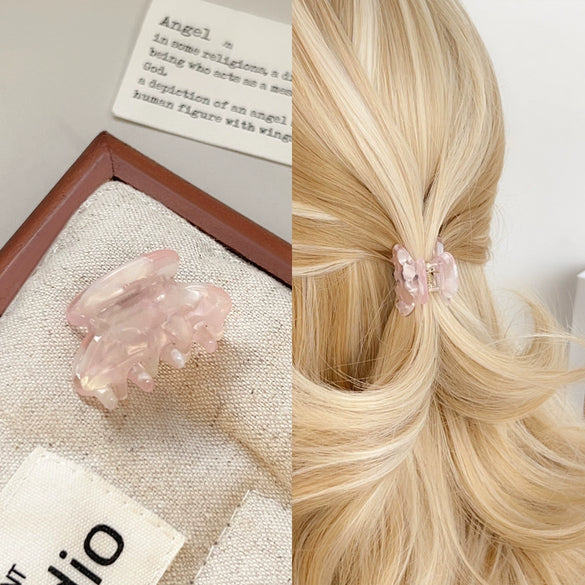 Women's Acetic Acid Handmade Sweet Geometric Style Shark Clip Hairpin Headwear