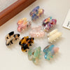 Women's Acetic Acid Handmade Sweet Geometric Style Shark Clip Hairpin Headwear