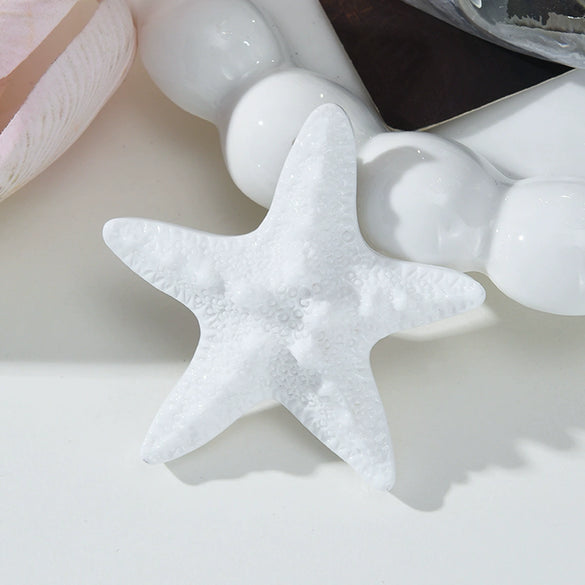 Women's Acetic Acid Starfish Duckbill Clip Hairpin Sweet Style Glued