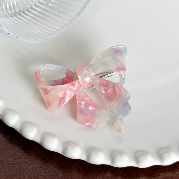 Women's Acetic Acid Threedimensional Bow Hair Accessories