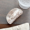 Women's Acrylic Handmade Fashion Ol Geometric Hollowout Semiround Hair Clip Hair Accessories