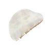 Women's Acrylic Handmade Fashion Ol Geometric Hollowout Semiround Hair Clip Hair Accessories