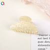 Women's Acrylic Handmade Shark Clip Hair Accessories