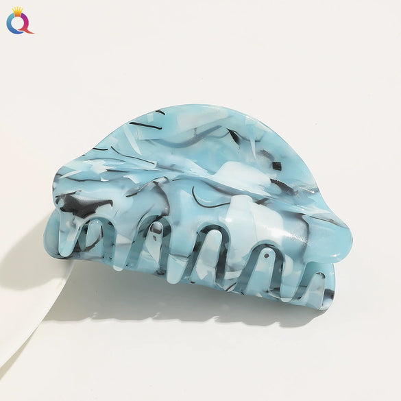 Women's Acrylic Handmade Shark Clip Hair Accessories