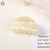 Women's Acrylic Handmade Shark Clip Hair Accessories