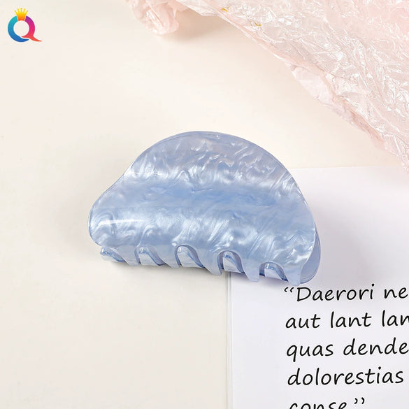 Women's Acrylic Handmade Shark Clip Hair Accessories