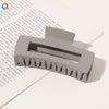 Women's Acrylic Handmade Simple Geometric Disc Square Cross Hair Shark Clip Hair Accessories