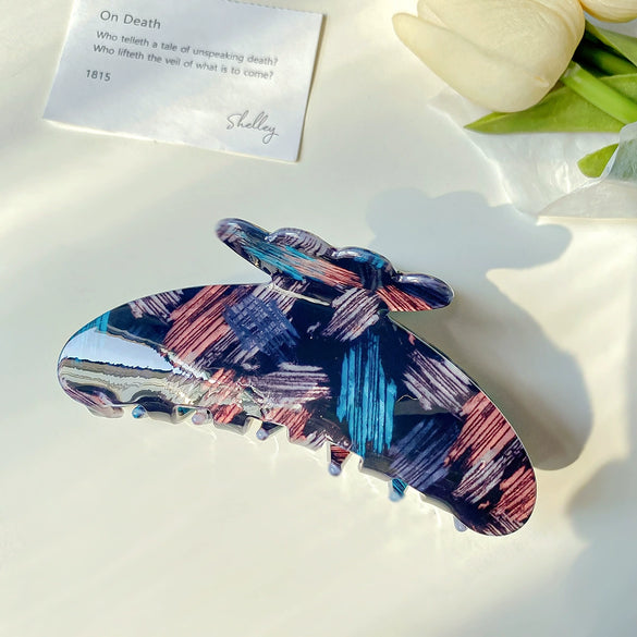 Women's Acrylic Handmade Small Fresh Fruit Shape Hair Grab Clip