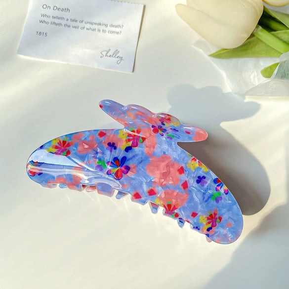 Women's Acrylic Handmade Small Fresh Fruit Shape Hair Grab Clip