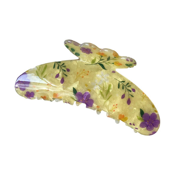 Women's Acrylic Handmade Small Fresh Fruit Shape Hair Grab Clip