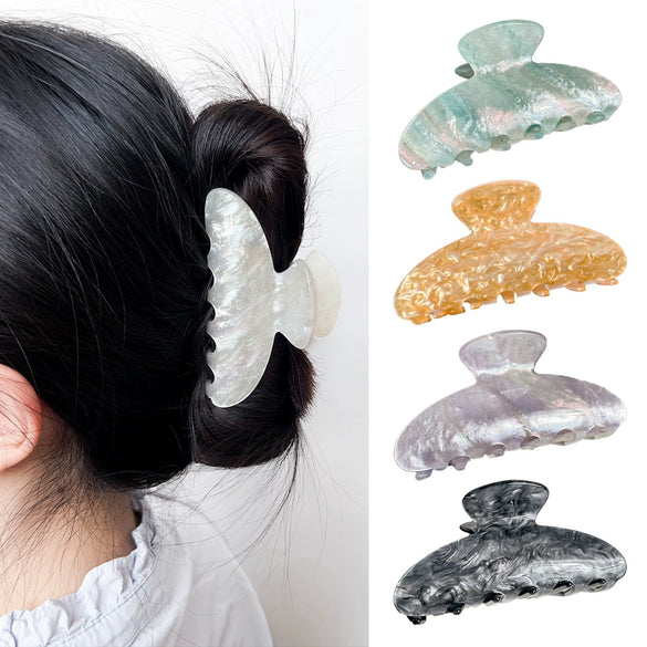 Women's Acrylic Handmade Small Fresh Style Hair Grab Clip