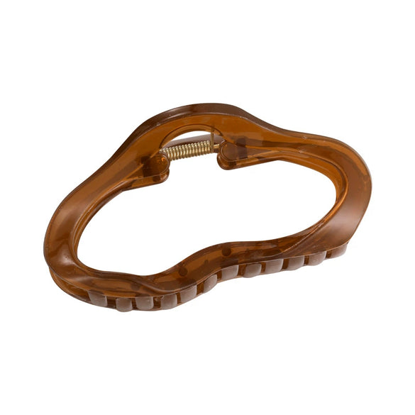 Women's Acrylic Large Shark Clip Headwear Stamping Hairpin