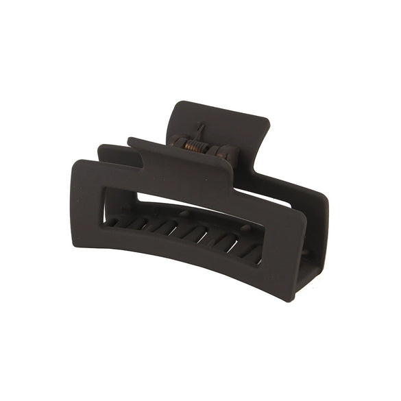 Women's Acrylic Rectangular Baking Paint Hair Clip