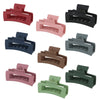 Women's Acrylic Rectangular Baking Paint Hair Clip