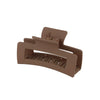 Women's Acrylic Rectangular Baking Paint Hair Clip