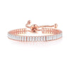 Women's Adjustable Birthstone Bracelet Zircon Geometric Fashion Jewelry Accessories