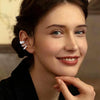 Women's Adjustable Non Pierced Geometric Ear Clip Earrings In Brass Plated With 18K Gold Electroplated Fashion Jewelry