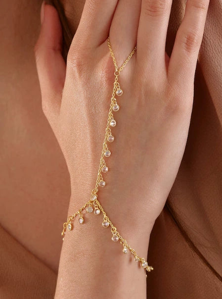 Women's Adjustable Retro Geometric Copper Ring And Bracelet Set Simple Electroplated Fashion Jewelry Daily Wear Accessories