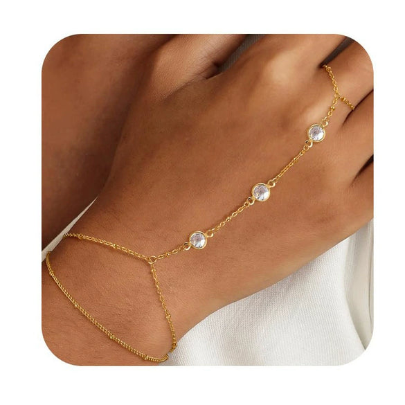 Women's Adjustable Retro Geometric Copper Ring And Bracelet Set Simple Electroplated Fashion Jewelry Daily Wear Accessories