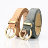 Women's Allmatch Minimalist Fashion Light Luxury Casual Pin Buckle Belt Made Of High Quality Pu With Alloy Belt Buckle And Electroplating Design