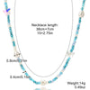 Women's Alloy And Artificial Crystal Beaded Necklace Handmade With Honeybee Animals Pattern And Electroplating Treatment