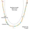 Women's Alloy And Artificial Crystal Beaded Necklace Handmade With Honeybee Animals Pattern And Electroplating Treatment