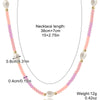 Women's Alloy And Artificial Crystal Beaded Necklace Handmade With Honeybee Animals Pattern And Electroplating Treatment