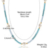 Women's Alloy And Artificial Crystal Beaded Necklace Handmade With Honeybee Animals Pattern And Electroplating Treatment