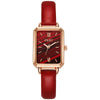 Women's Alloy And Imitation Leather Fashion Retro Square Watch