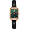 Women's Alloy And Imitation Leather Fashion Retro Square Watch