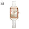 Women's Alloy And Pu Watch Fashion Simple Light Luxury Business Square Dial Waterproof